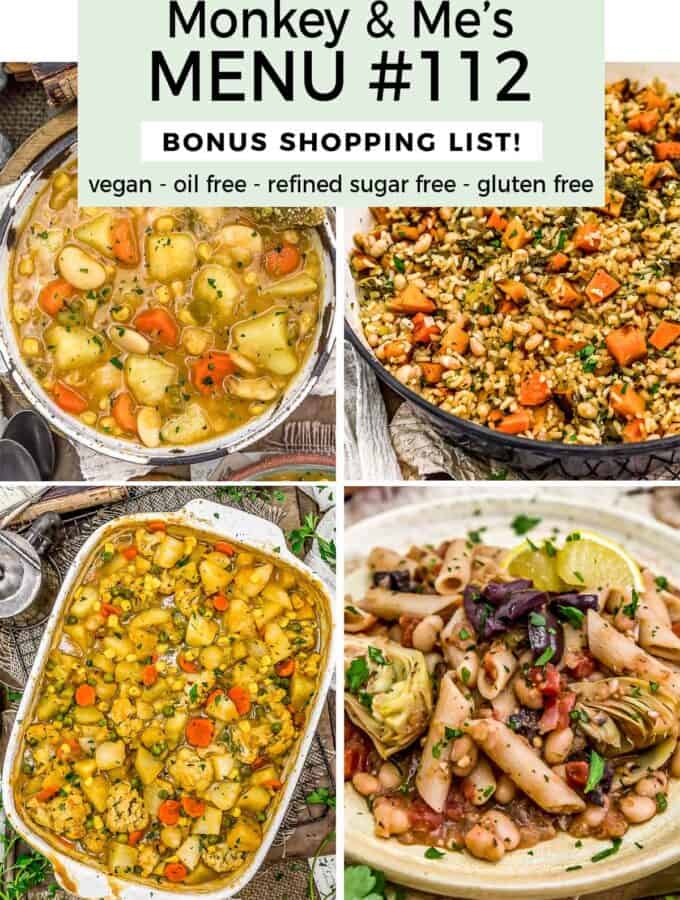 Monkey and Me's Menu 112 featuring 4 recipes