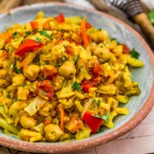 Curry Cabbage Rice Skillet-image