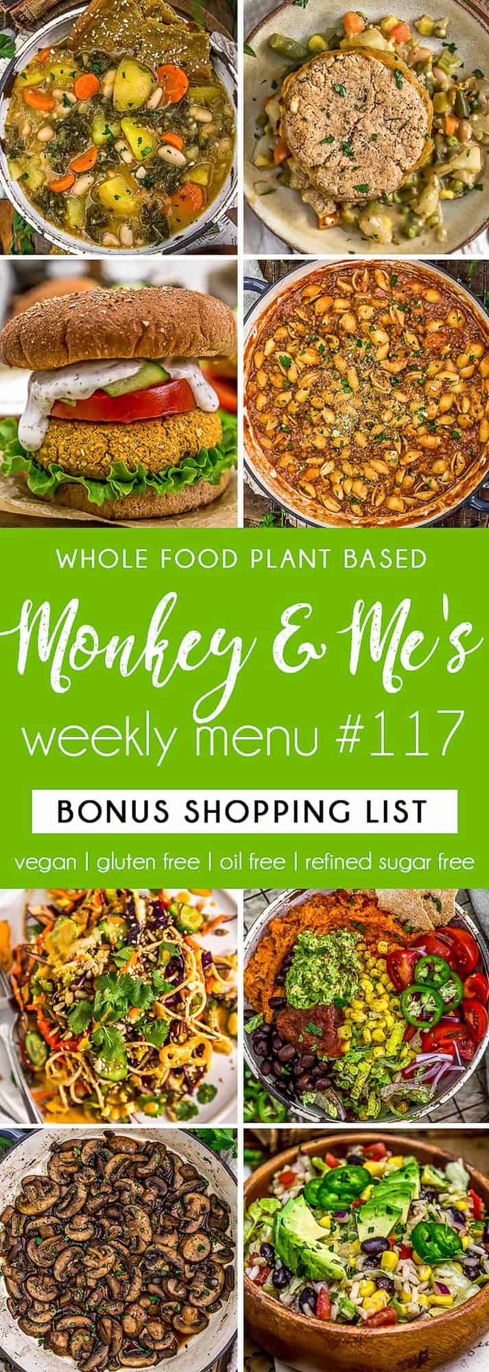 Monkey and Me's Menu 117 featuring 8 recipes