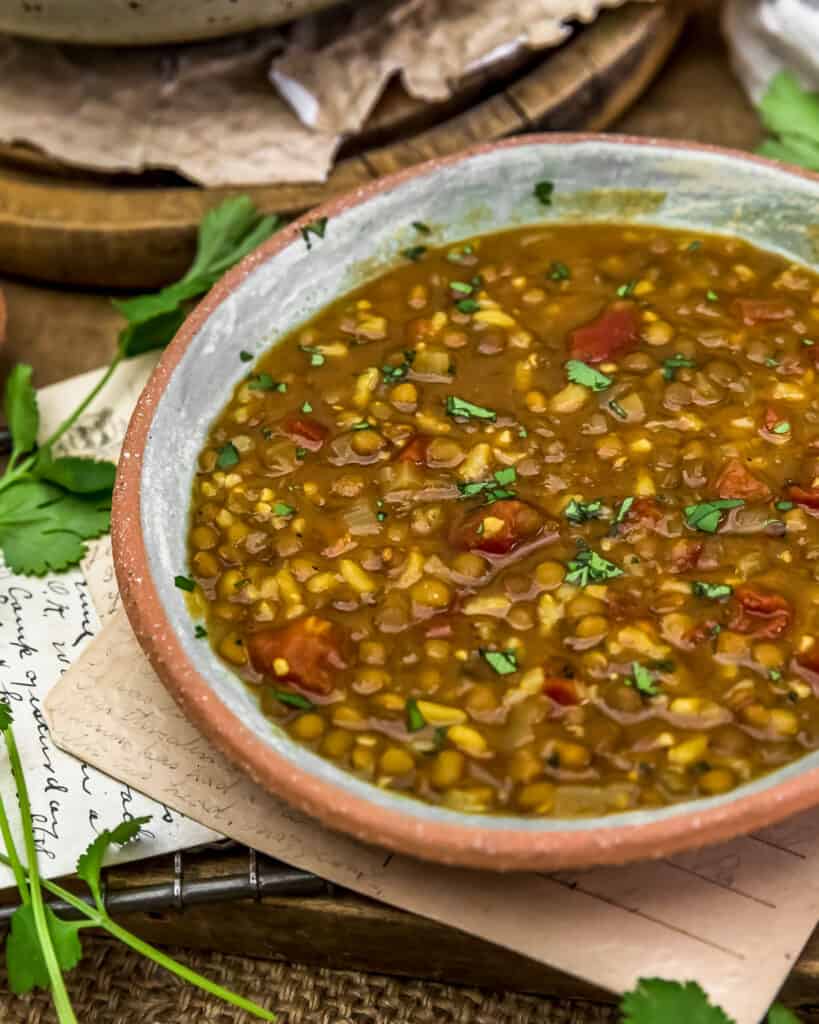 Persian Lentil Soup - Monkey and Me Kitchen Adventures