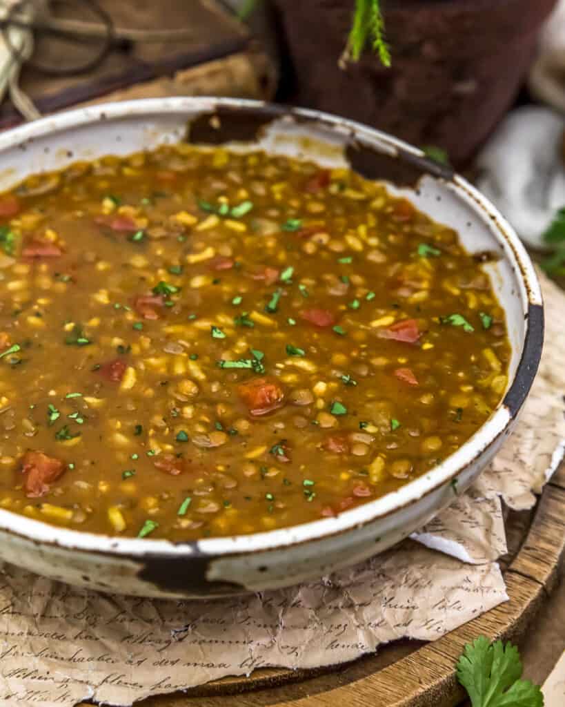 Persian Lentil Soup - Monkey and Me Kitchen Adventures