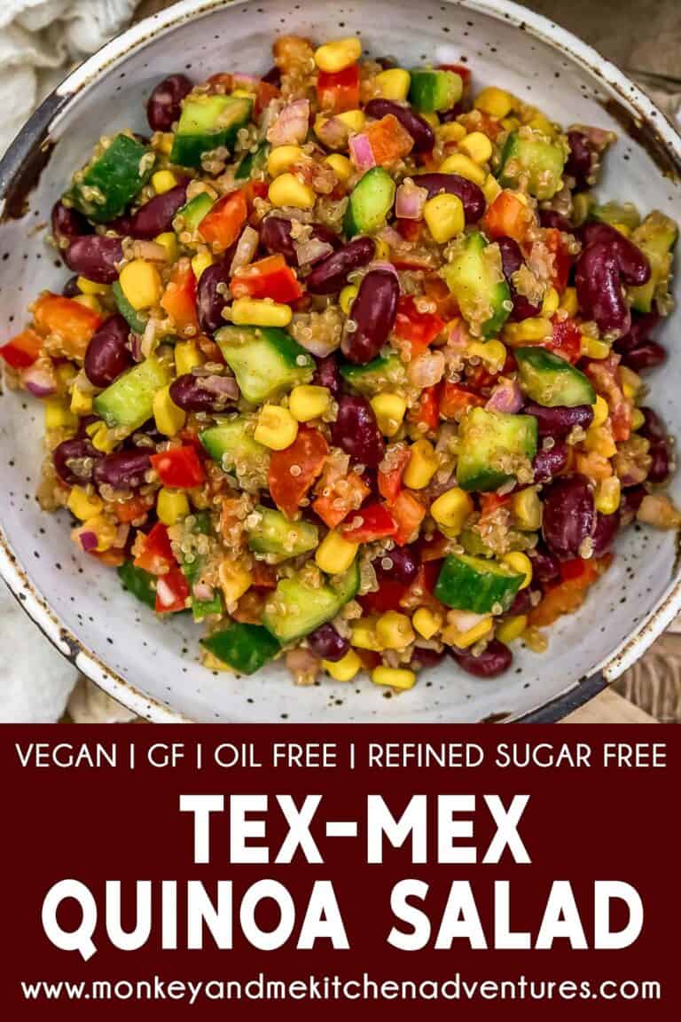 Tex-Mex Quinoa Salad - Monkey and Me Kitchen Adventures