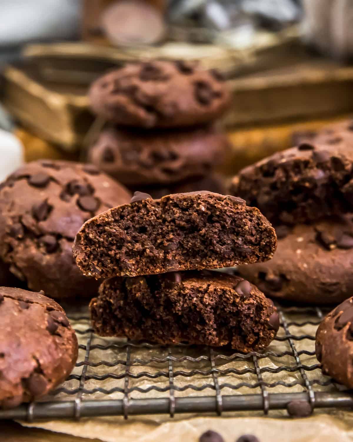 Half Vegan Mocha Cookie