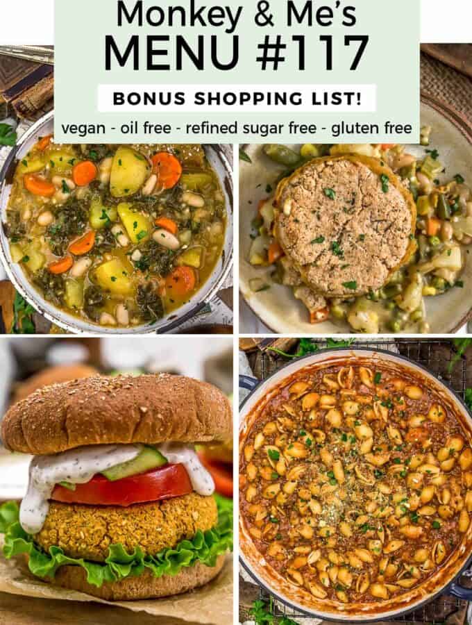 Monkey and Me's Menu 117 featuring 4 recipes