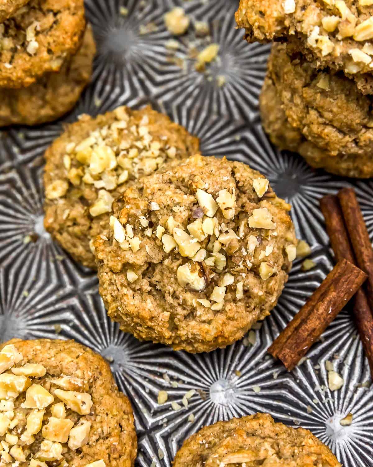 Vegan Banana Nut Bread Cookies