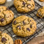 Close up of Vegan Neiman Marcus Cookies