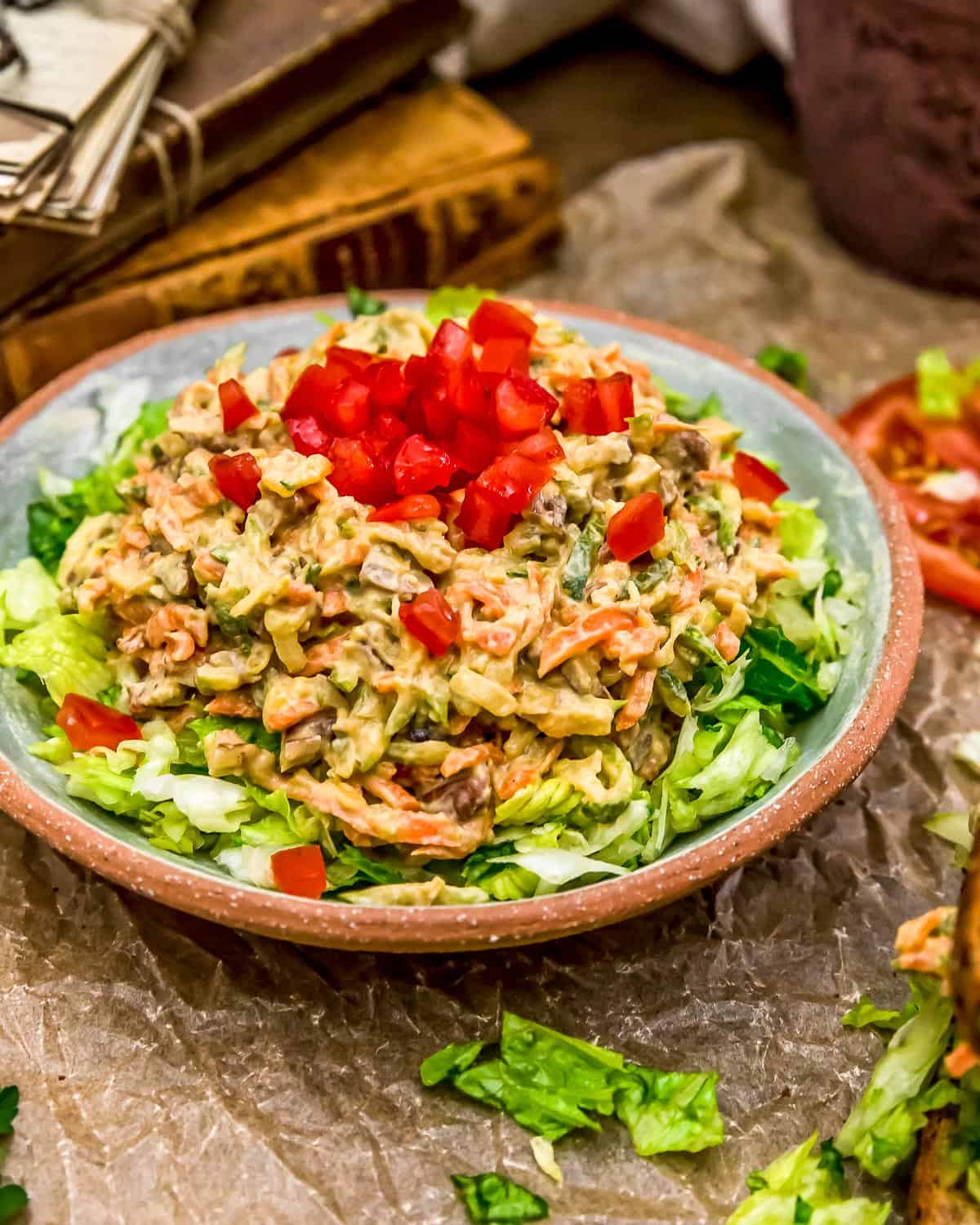 Veggie Sandwich Spread in a bowl