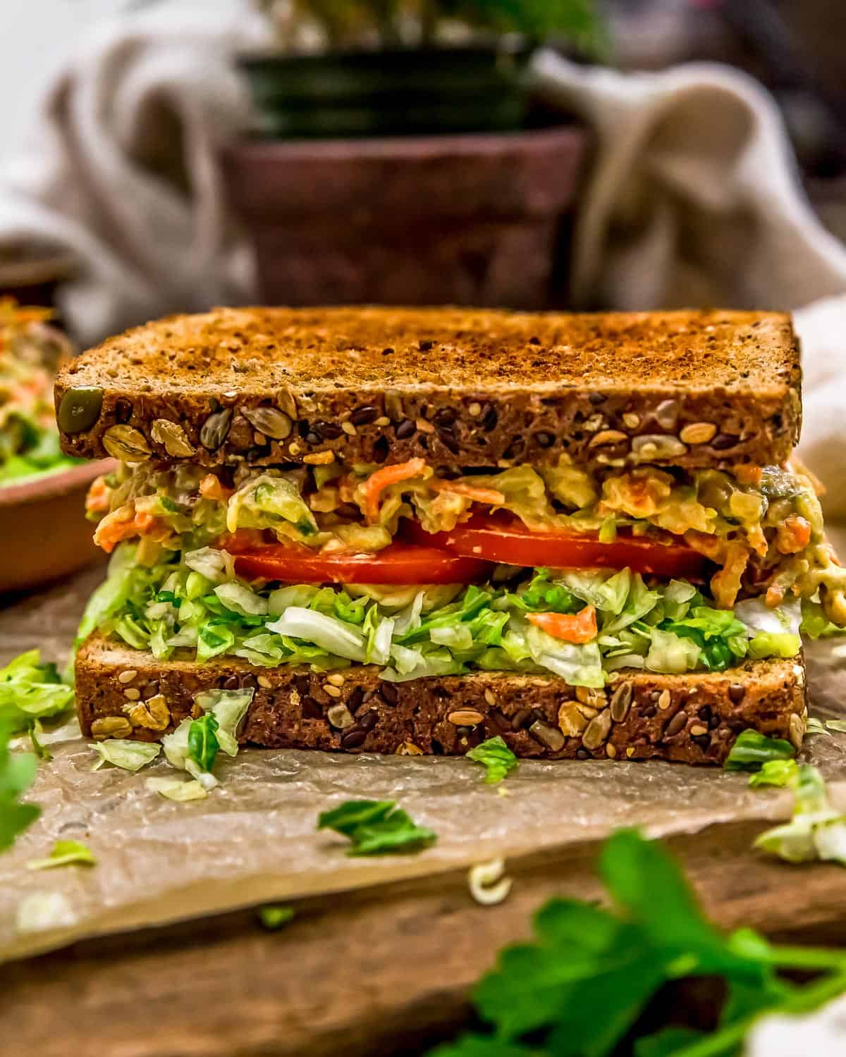 Sandwich with Veggie Sandwich Spread