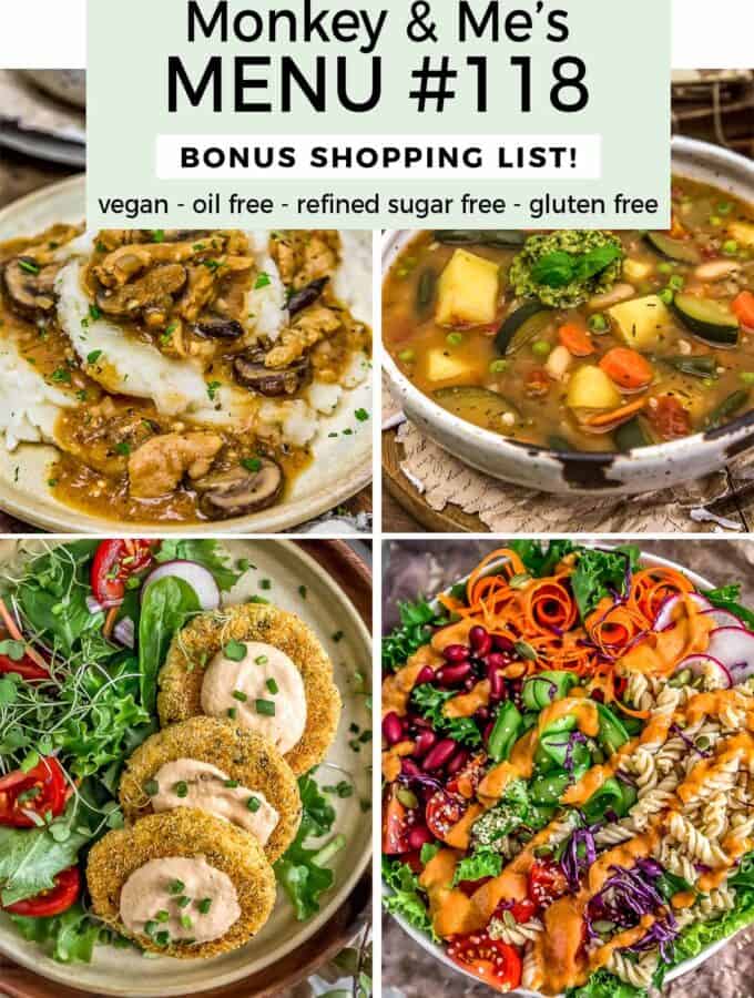 Monkey and Me's Menu 118 featuring 4 recipes