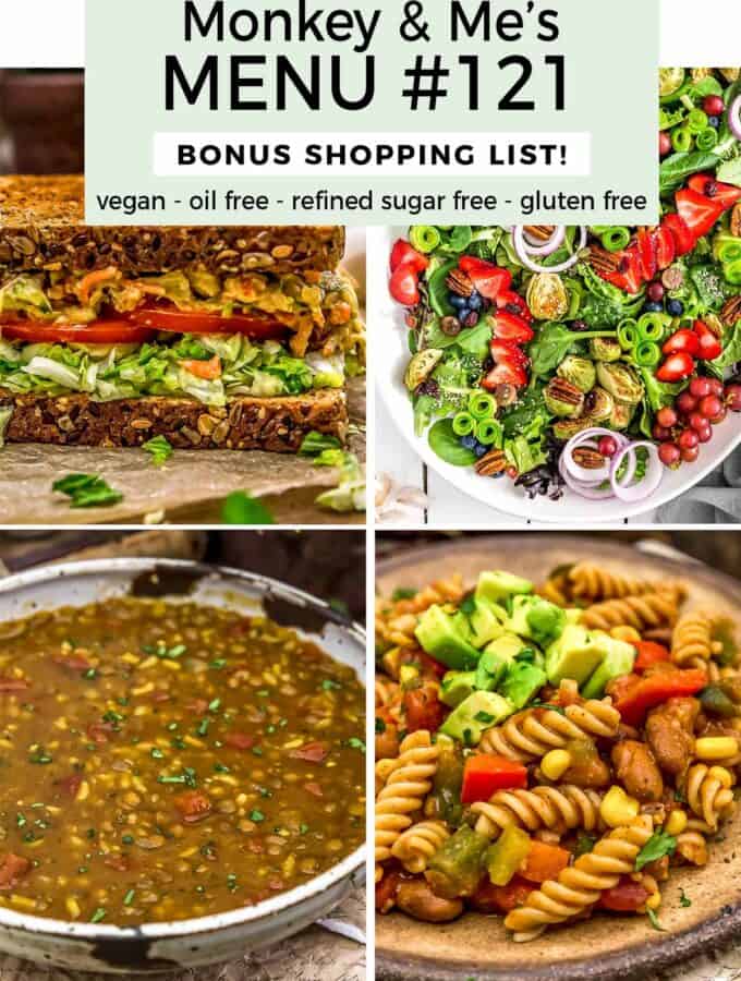Monkey and Me's Menu 121 featuring 4 recipes