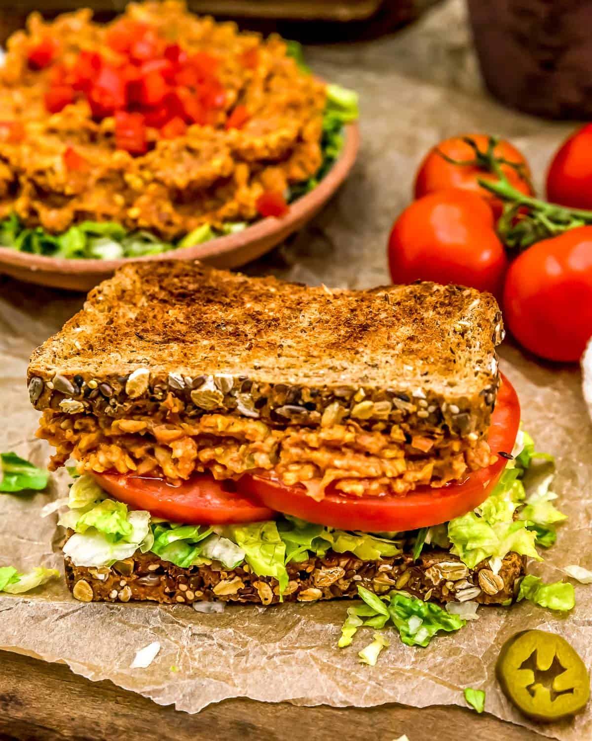 Jalapeño Bean Sandwich Spread