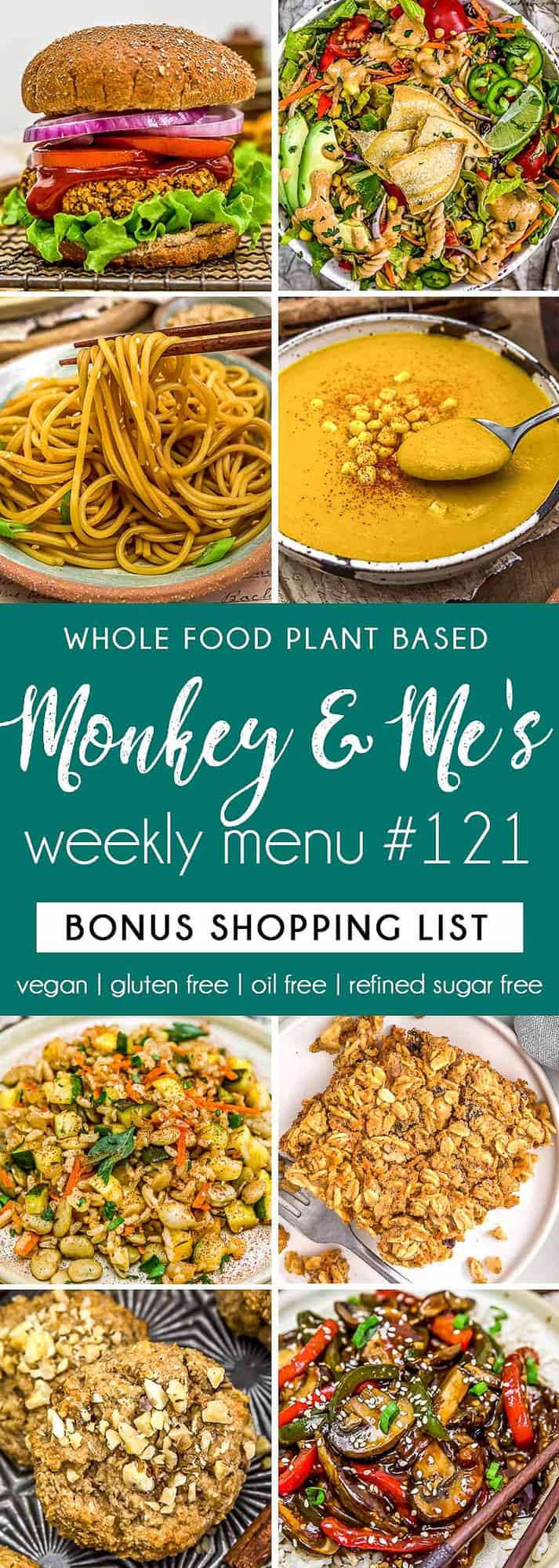 Monkey and Me's Menu 122 featuring 8 recipes