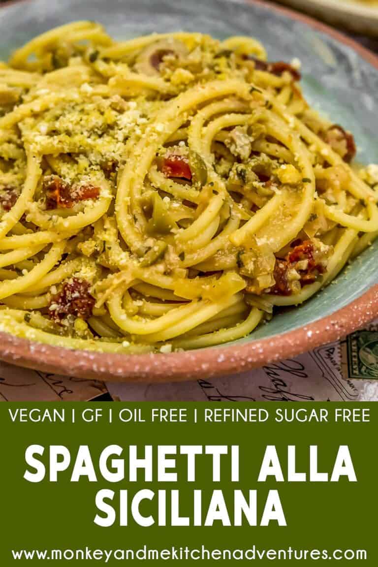 Spaghetti alla Siciliana - Monkey and Me Kitchen Adventures