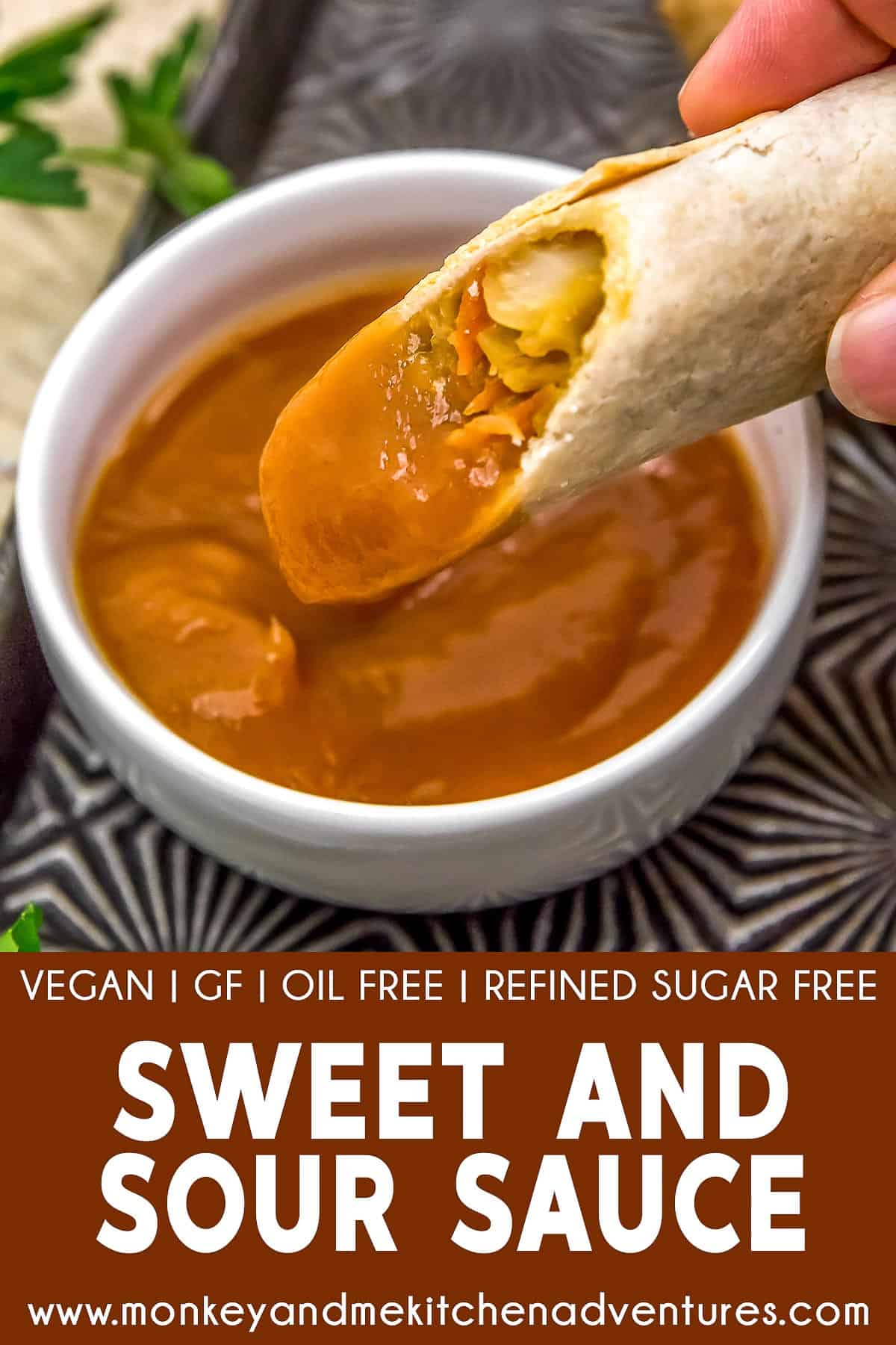Sweet and Sour Sauce with text description