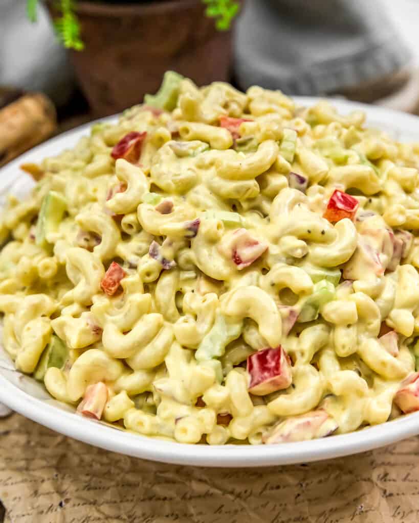 Vegan Amish Macaroni Salad