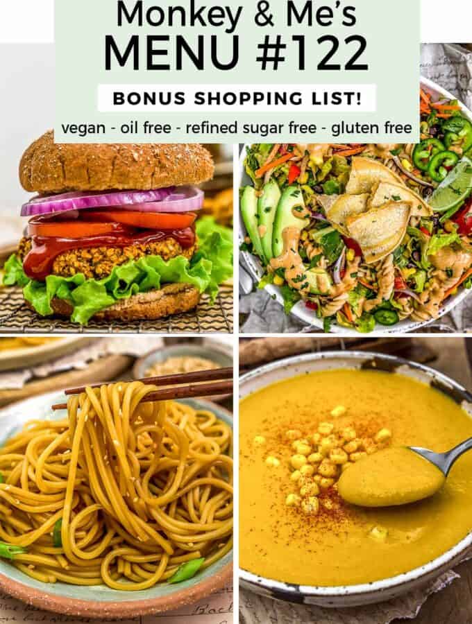 Monkey and Me's Menu 122 featuring 4 recipes