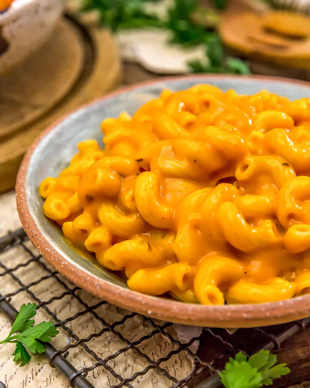 Vegan Cajun Mac and Cheese