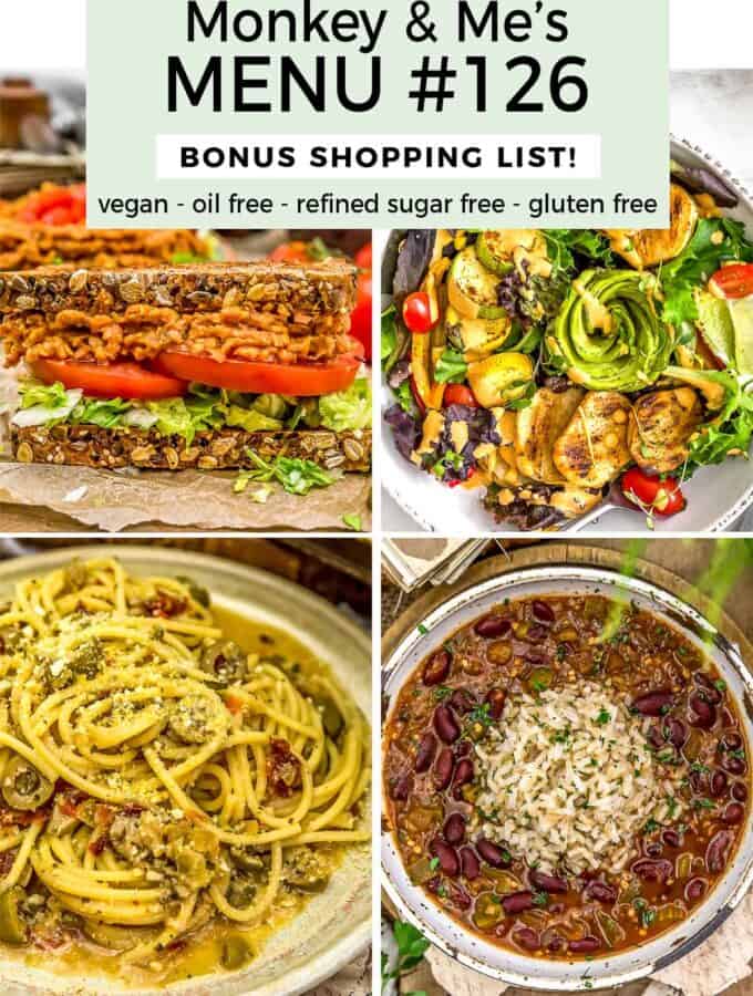 Monkey and Me's Menu 126 featuring 4 recipes