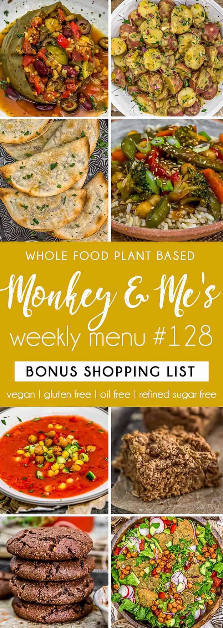 Monkey and Me's Menu 128 featuring 8 recipes