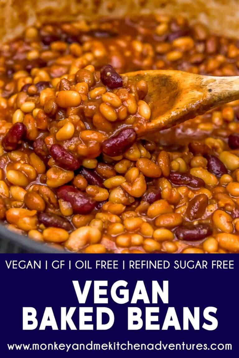 Vegan Baked Beans - Monkey and Me Kitchen Adventures