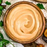 Bowl of Vegan Fry Sauce