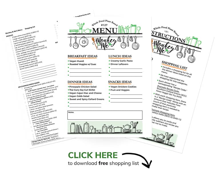 Monkey and Me's Menu 127 PDF Display