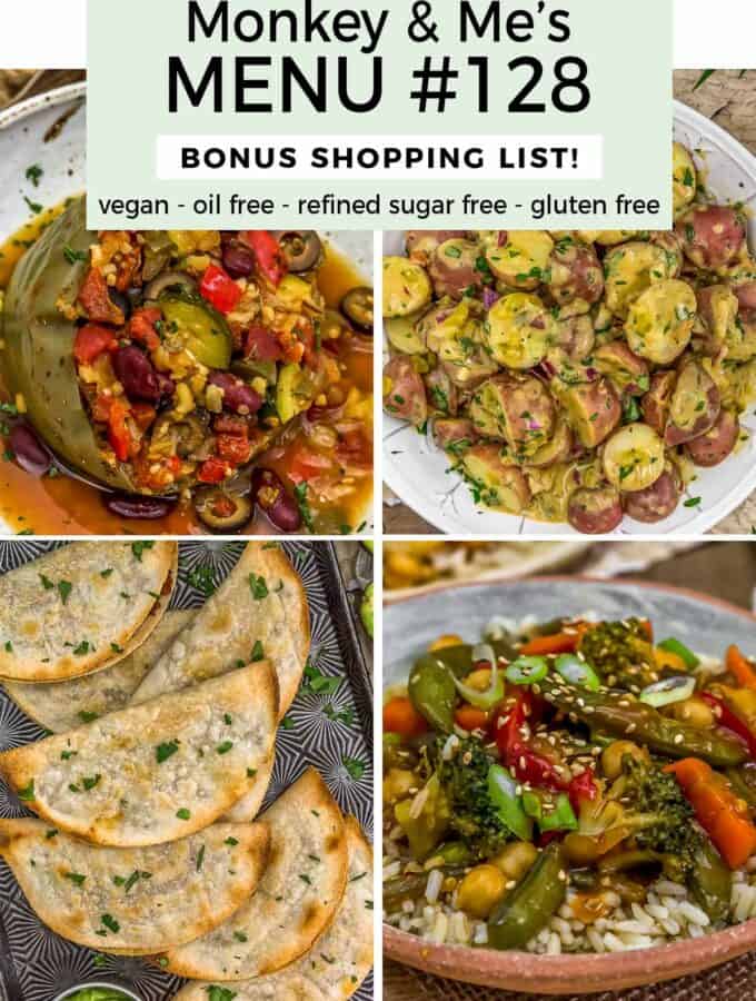 Monkey and Me's Menu 128 featuring 4 recipes