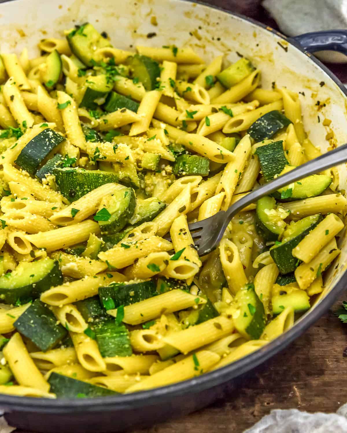 Eating Easy Zucchini Pasta