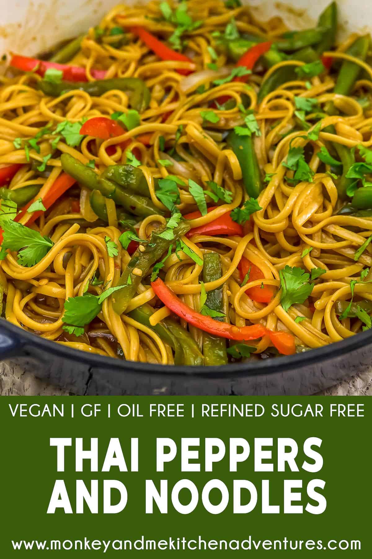 Thai Peppers and Noodles with Text Description