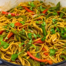 Thai Peppers and Noodles - Monkey and Me Kitchen Adventures