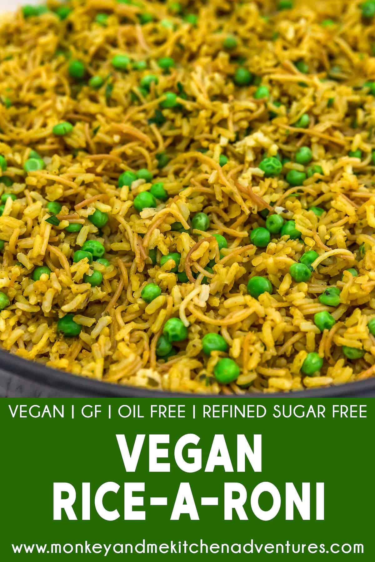 Vegan Rice-A-Roni