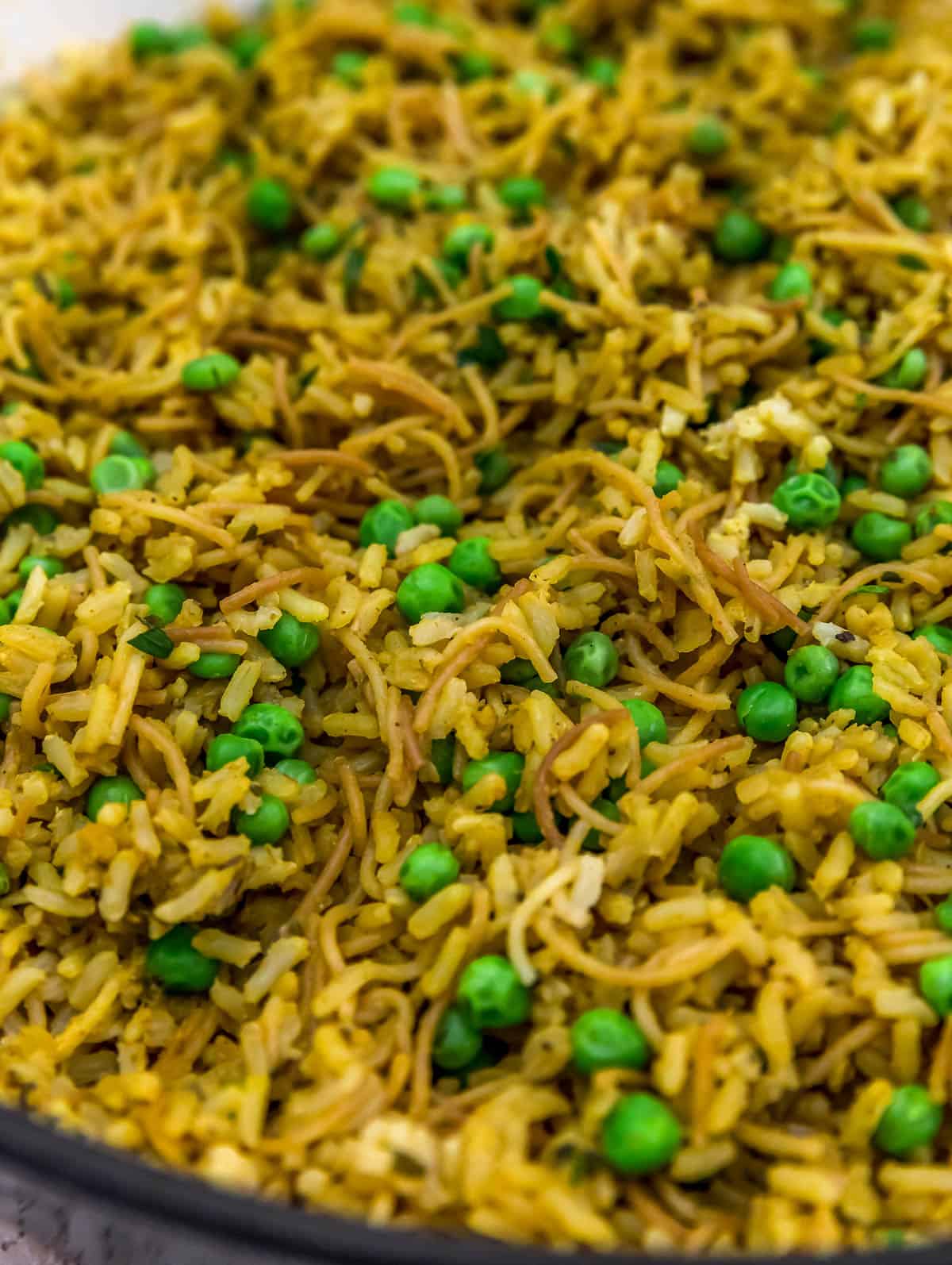 Close up of Vegan Rice-A-Roni