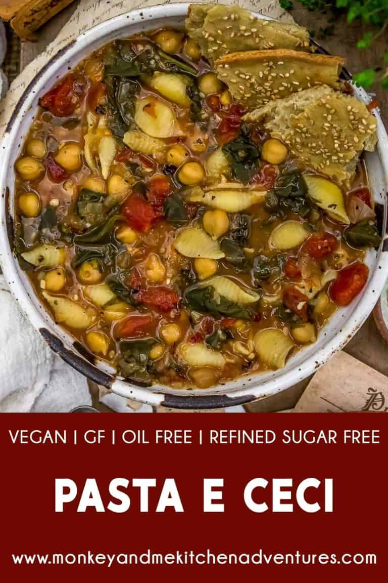 Pasta E Ceci (Italian Chickpea Soup) Monkey and Me Kitchen Adventures