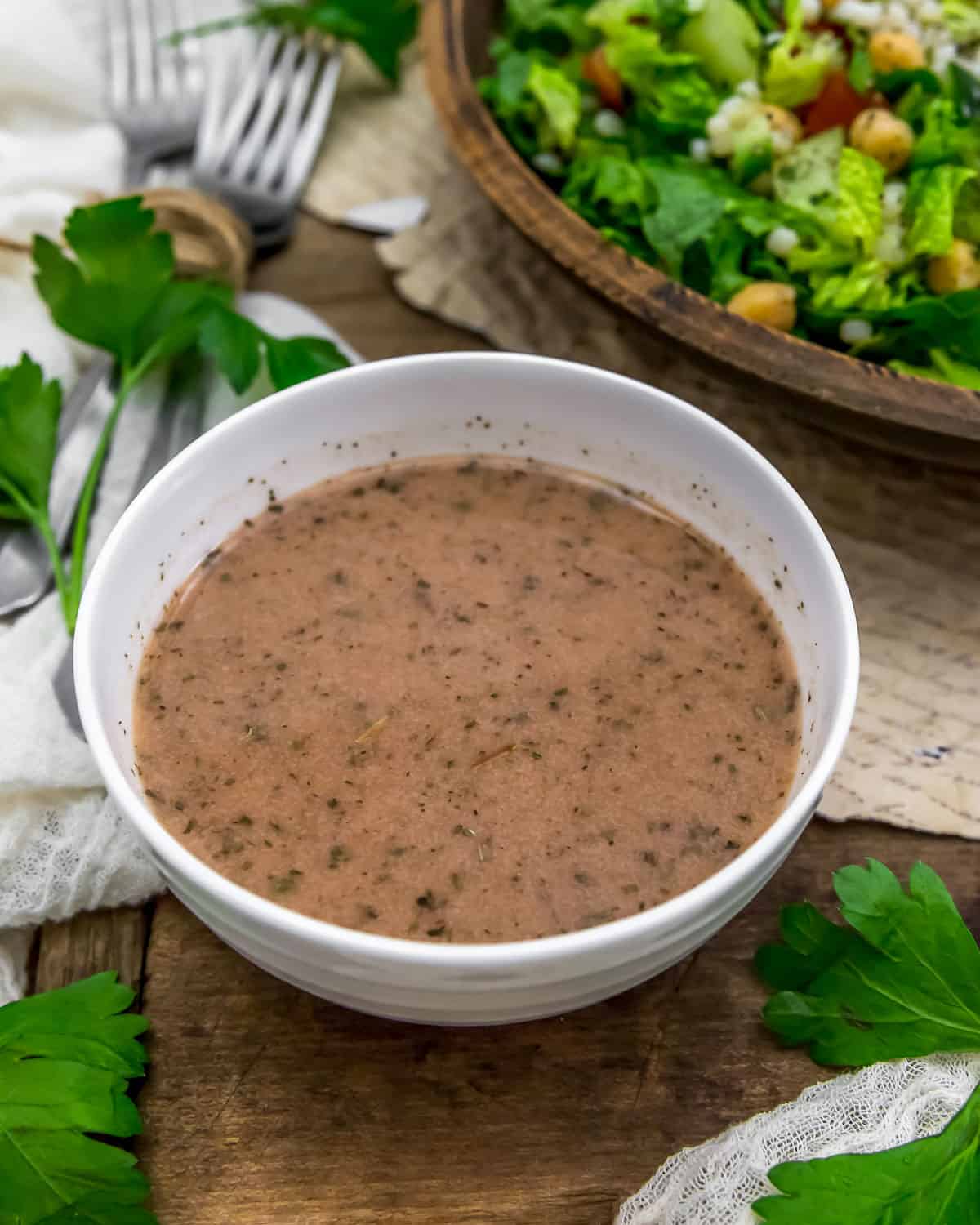 Oil Free Middle Eastern Couscous Salad Dressing