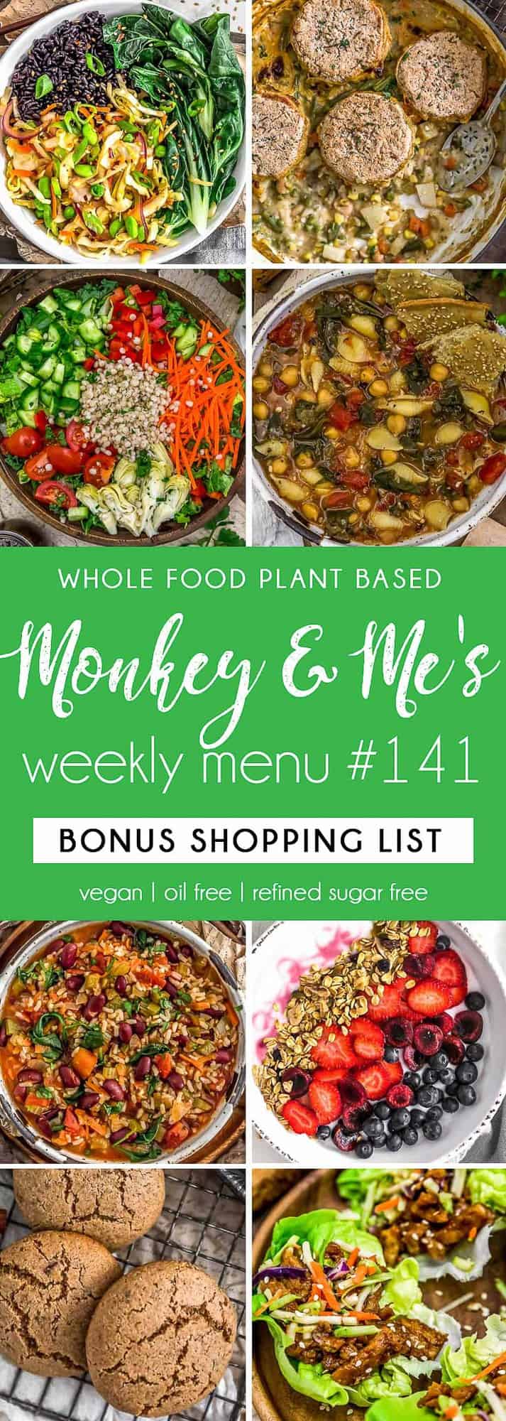 Monkey and Me's Menu 141 featuring 8 recipes