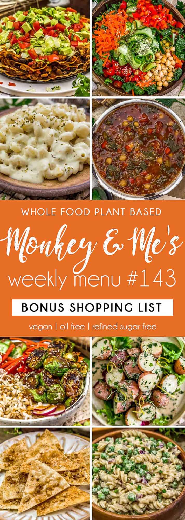 Monkey and Me's Menu 143 featuring 8 recipes