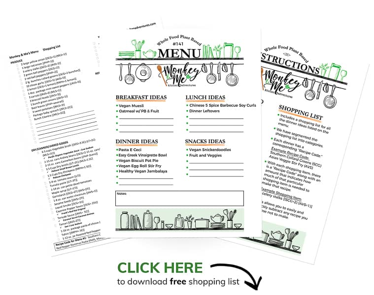 Monkey and Me's Menu 141 PDF Display