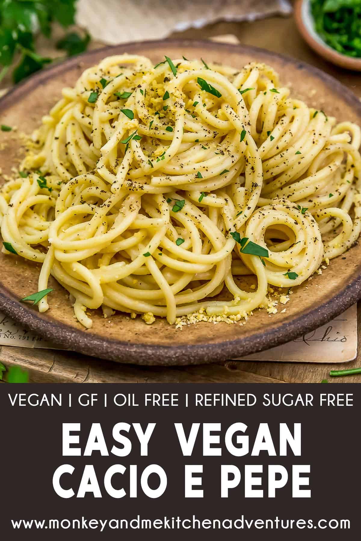 How to Make Vegan Caccio e Peppe with Brazil Nut Butter – Dastony