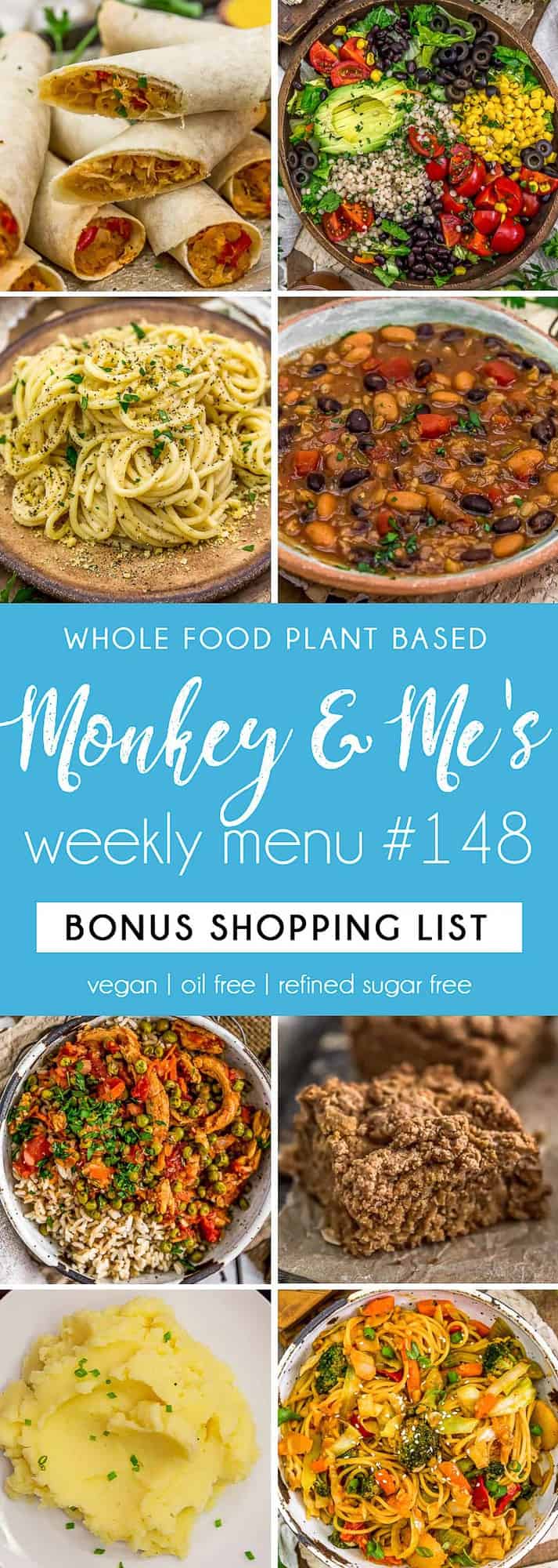Monkey and Me's Menu 148 featuring 8 recipes
