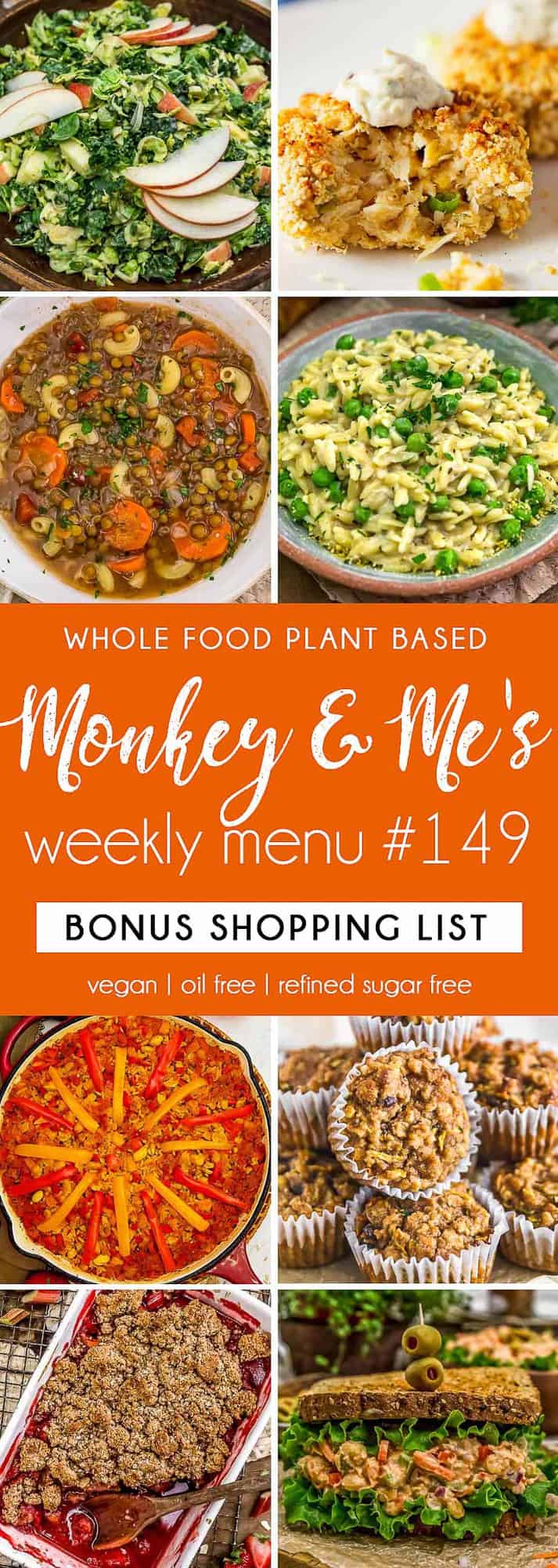 Monkey and Me's Menu 149 featuring 8 recipes