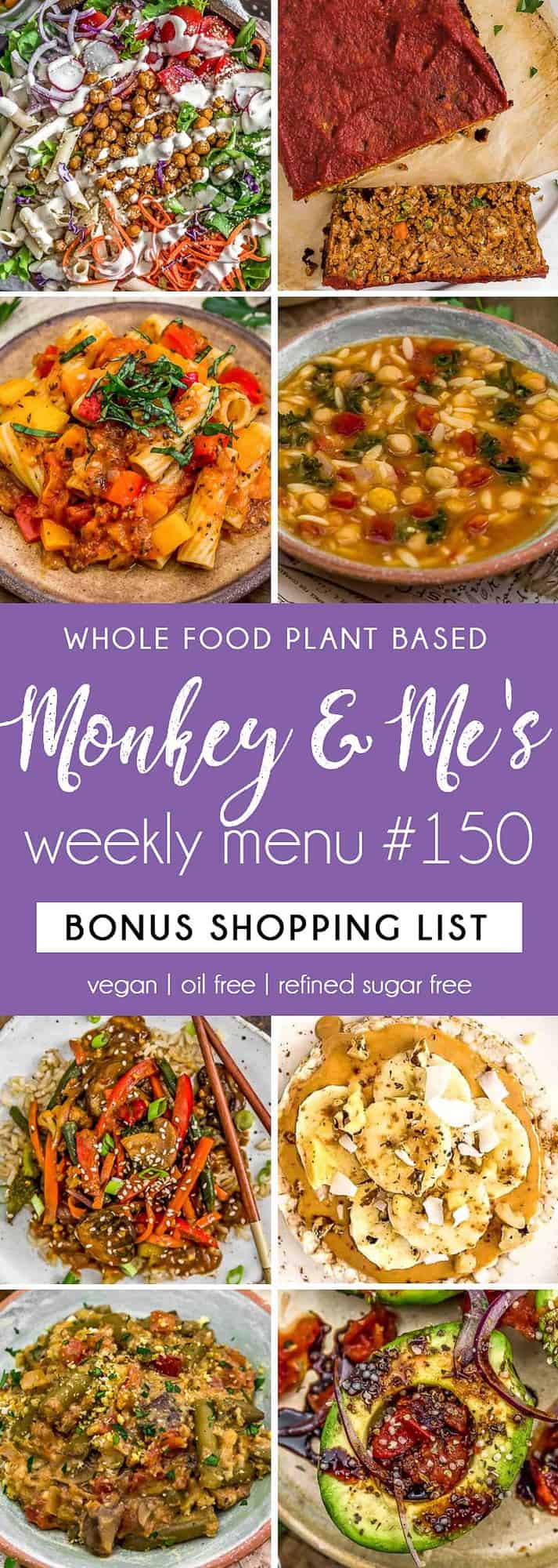 Monkey and Me's Menu 150 featuring 8 recipes