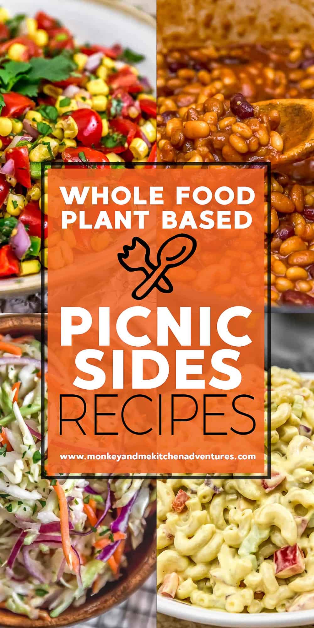 Whole Food Plant Based Picnic Side with text description