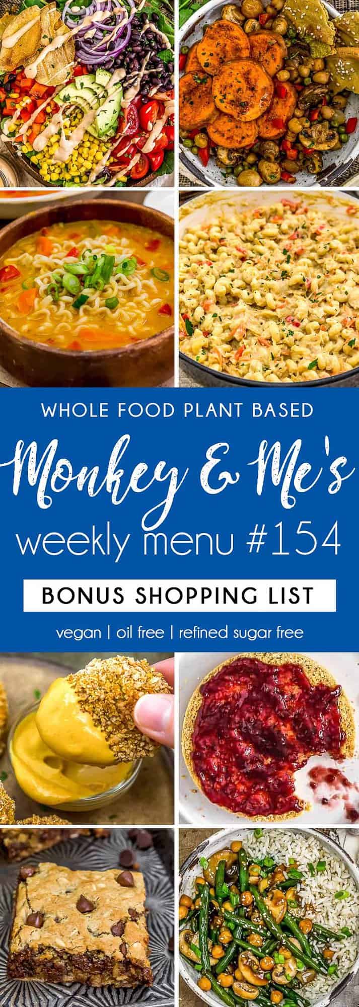 Monkey and Me's Menu 154 featuring 8 recipes