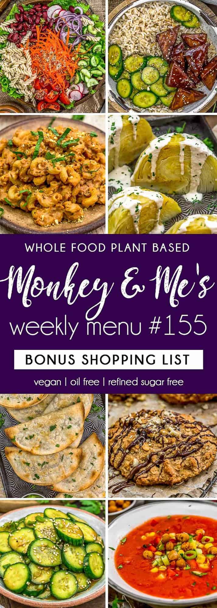 Monkey and Me's Menu 155 featuring 8 recipes