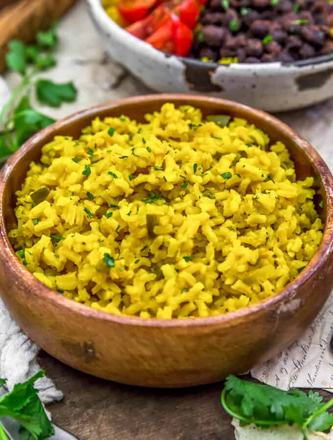 Tablescape Oil Free Yellow Rice