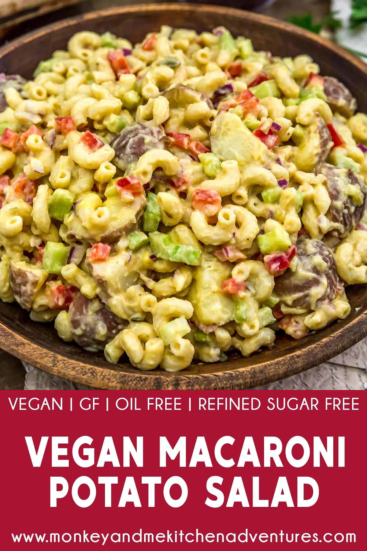 Vegan Macaroni Potato Salad