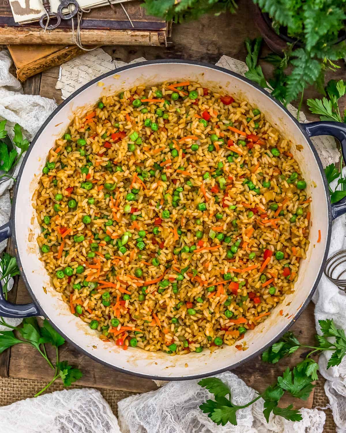 Easy Fried Rice Skillet