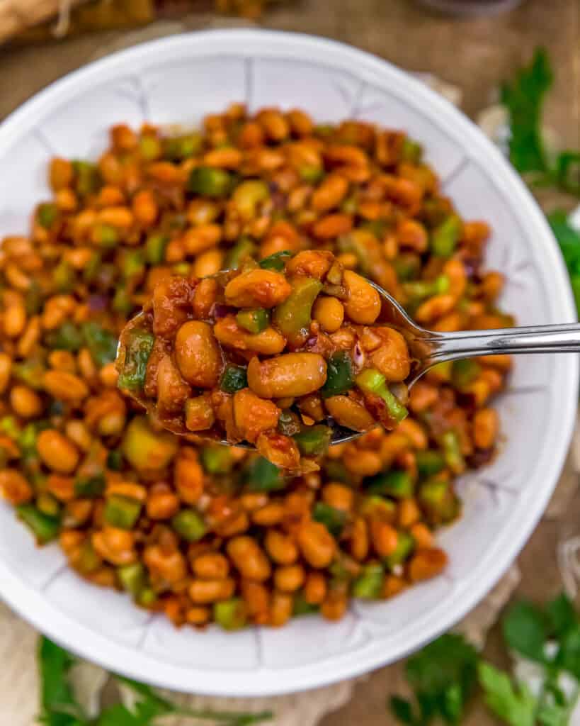 Southern Molasses Pinto Bean Salad Monkey and Me Kitchen Adventures