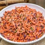 Carrot Salad with Maple Mustard Dressing