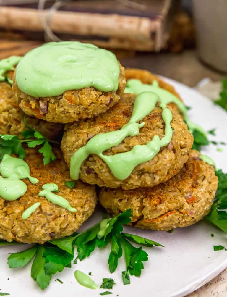 Vegan Baked Parmesan Rice Cakes Monkey and Me Kitchen Adventures